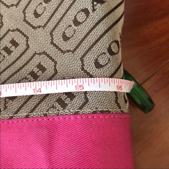 Large Coach Zip Tote - Picture 7 of 8